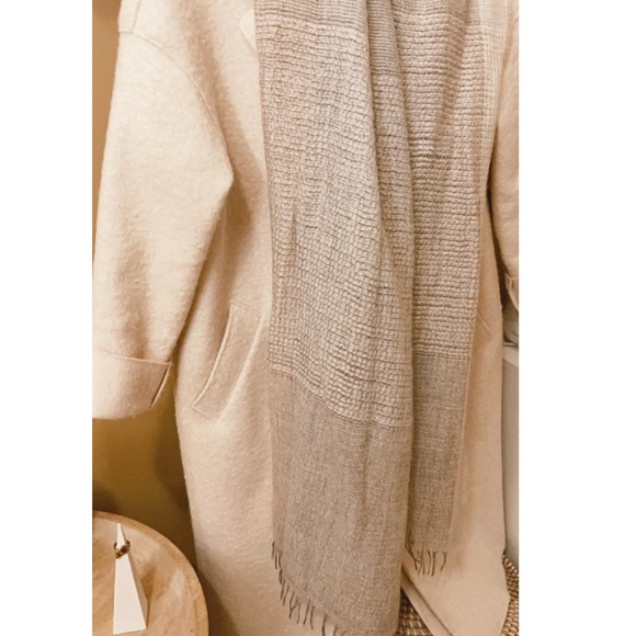 SOLD. All Saints Wool/Alpaca Scarf - Picture 2 of 11